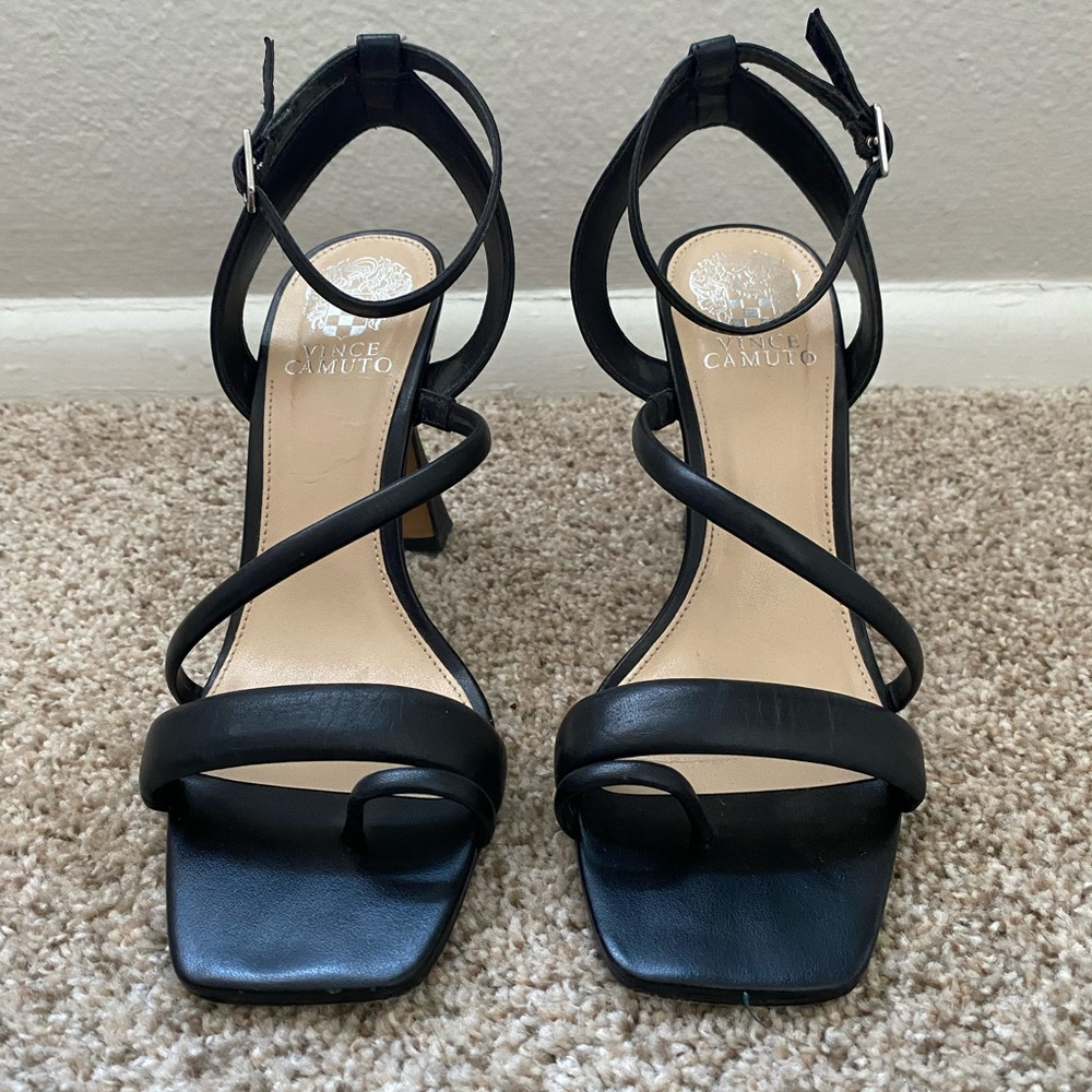 Vince Camuto black heels